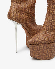 Load image into Gallery viewer, Pole Gcds Monogram Rafia Boots