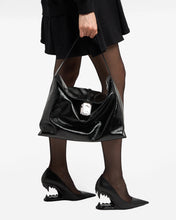 Load image into Gallery viewer, Leather Mega Comma Bag