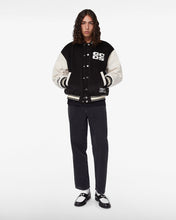 Load image into Gallery viewer, Wirdo Varsity Bomber | Unisex Coats & Jackets Black | GCDS®