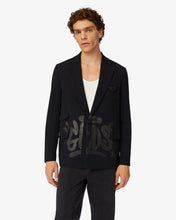 Load image into Gallery viewer, Gcds Graffiti Single Breasted Blazer | Unisex Coats & Jackets Black | GCDS®