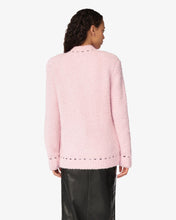 Load image into Gallery viewer, Bouclé Knit Jacket | Unisex Coats & Jackets Pink | GCDS®