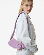 Load image into Gallery viewer, Comma Denim Small Crossbody Bag | Unisex Bags Pink | GCDS Spring/Summer 2023