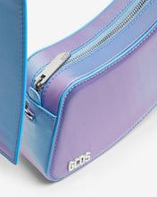 Load image into Gallery viewer, Comma Holographic Crossbody Bag | Unisex Bags Silver/Lilac | GCDS Spring/Summer 2023