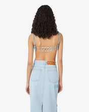 Load image into Gallery viewer, Choker Denim Bra
