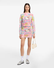 Load image into Gallery viewer, Hello Kitty Printed Cable' Mini Skirt
