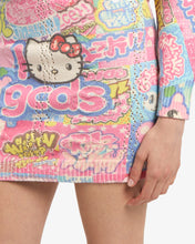 Load image into Gallery viewer, Hello Kitty Printed Cable' Mini Skirt
