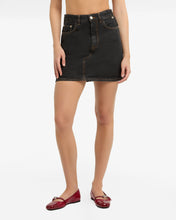 Load image into Gallery viewer, Choker Denim Skirt
