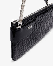 Load image into Gallery viewer, Comma Notte Patent Monogram Bag
