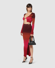 Load image into Gallery viewer, Lurex degradé mini cardigan: Women Knitwear Multicolor | GCDS
