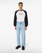 Load image into Gallery viewer, Gcds Graffiti Wide Denim Trousers | Men Trousers Light Blue | GCDS®

