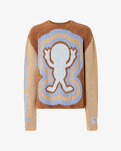 Load image into Gallery viewer, Wirdo Win Hairy Jacquard Sweater  | Men Knitwear Multicolor | GCDS®
