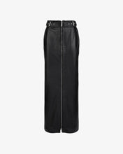 Load image into Gallery viewer, Leather Skirt | Unisex Mini &amp; Long Skirts Black | GCDS®
