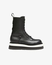 Load image into Gallery viewer, Buckle Commando Boots | Unisex Boots Black | GCDS®
