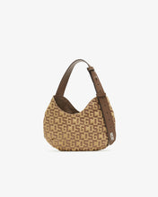 Load image into Gallery viewer, Comma Gcds Monogram Small Twist Bag | Women Bags Brown | GCDS®
