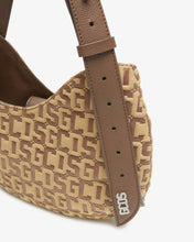 Load image into Gallery viewer, Comma Gcds Monogram Small Twist Bag | Women Bags Brown | GCDS®
