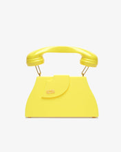 Load image into Gallery viewer, Call Me Comma Regular Bag | Women Bags Yellow | GCDS®
