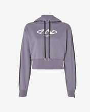 Load image into Gallery viewer, Vintage Gcds Crop Hoodie | Women Sweatshirts Multicolor | GCDS®
