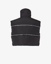 Load image into Gallery viewer, Bling Gcds Puffer Vest | Women Coats &amp; Jackets Black | GCDS®
