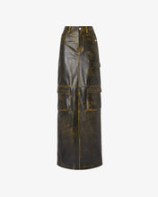 Load image into Gallery viewer, Biker Cargo Skirt | Women Mini &amp; Long Skirts Anthracite | GCDS®
