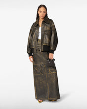 Load image into Gallery viewer, Biker Cargo Skirt | Women Mini &amp; Long Skirts Anthracite | GCDS®
