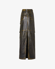 Load image into Gallery viewer, Biker Cargo Skirt | Women Mini &amp; Long Skirts Anthracite | GCDS®
