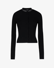 Load image into Gallery viewer, Bling Mini Cardigan | Women Knitwear Black | GCDS®
