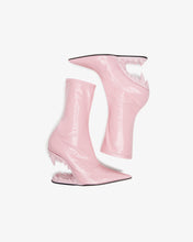 Load image into Gallery viewer, Morso Vinyl Ankle Boots | Women Boots Cradle Pink | GCDS®
