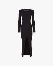 Load image into Gallery viewer, Bling Long Knit Dress | Women Mini &amp; Long Dresses Black | GCDS®
