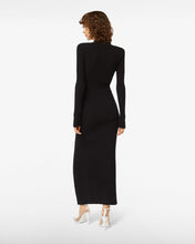 Load image into Gallery viewer, Bling Long Knit Dress | Women Mini &amp; Long Dresses Black | GCDS®
