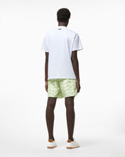 Load image into Gallery viewer, All-Over Waved Logo Print Swim Shorts | Men Swimwear Lime | GCDS Spring/Summer 2023
