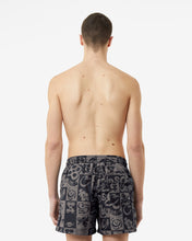 Load image into Gallery viewer, Checkboard Print Swim Shorts | Men Swimwear Black | GCDS Spring/Summer 2023
