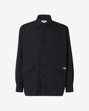 Load image into Gallery viewer, Cotton Canvas Overshirt | Men Outerwear Black | GCDS Spring/Summer 2023
