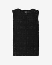 Load image into Gallery viewer, Gcds Monogram Macramè Tank Top | Men Knitwear Black | GCDS Spring/Summer 2023
