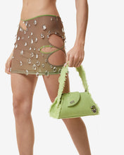 Load image into Gallery viewer, Comma Denim Small Bag | Women Bags Lime | GCDS Spring/Summer 2023
