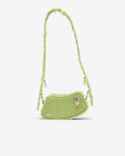 Load image into Gallery viewer, Comma Denim Small Crossbody Bag | Unisex Bags Lime | GCDS Spring/Summer 2023
