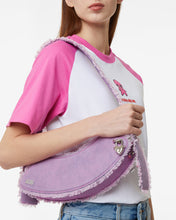 Load image into Gallery viewer, Comma Denim Medium Shoulder Bag | Unisex Bags Pink | GCDS Spring/Summer 2023
