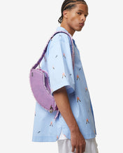 Load image into Gallery viewer, Comma Denim Medium Shoulder Bag | Unisex Bags Pink | GCDS Spring/Summer 2023
