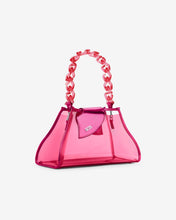 Load image into Gallery viewer, Comma Transpallic Medium Bag | Women Bags Fuchsia | GCDS Spring/Summer 2023
