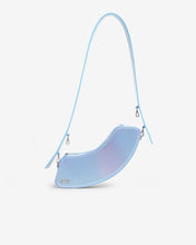 Load image into Gallery viewer, Comma Holographic Shoulder Bag | Unisex Bags Silver/Lilac | GCDS Spring/Summer 2023
