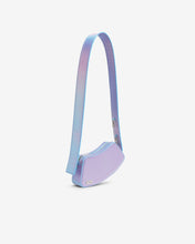 Load image into Gallery viewer, Comma Holographic Crossbody Bag | Unisex Bags Silver/Lilac | GCDS Spring/Summer 2023
