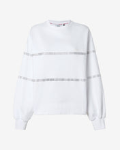 Load image into Gallery viewer, Bling Gcds Crewneck | Women Hoodie White | GCDS Spring/Summer 2023
