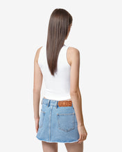 Load image into Gallery viewer, Jersey Top | Women Tops White | GCDS Spring/Summer 2023
