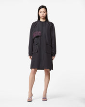 Load image into Gallery viewer, Heart Gcds Long Parka | Women Outerwear Black | GCDS Spring/Summer 2023
