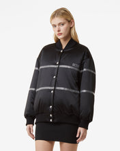 Load image into Gallery viewer, Bling Gcds Bomber | Women Outerwear Black | GCDS Spring/Summer 2023
