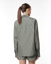 Load image into Gallery viewer, Bling Gcds  Monogram Overshirt | Women Outerwear Military Green | GCDS Spring/Summer 2023
