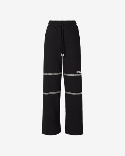 Bling Gcds Sweatpants | Women Trousers Black | GCDS Spring/Summer 2023