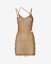 Load image into Gallery viewer, Sita Drops Dress | Women Dress Military Green | GCDS Spring/Summer 2023
