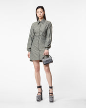 Load image into Gallery viewer, Bling Gcds Monogram Shirt Dress | Women Dress Military Green | GCDS Spring/Summer 2023
