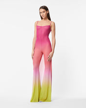 Load image into Gallery viewer, Degradé Gown | Women Dress Fuchsia | GCDS Spring/Summer 2023
