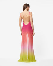 Load image into Gallery viewer, Degradé Gown | Women Dress Fuchsia | GCDS Spring/Summer 2023
